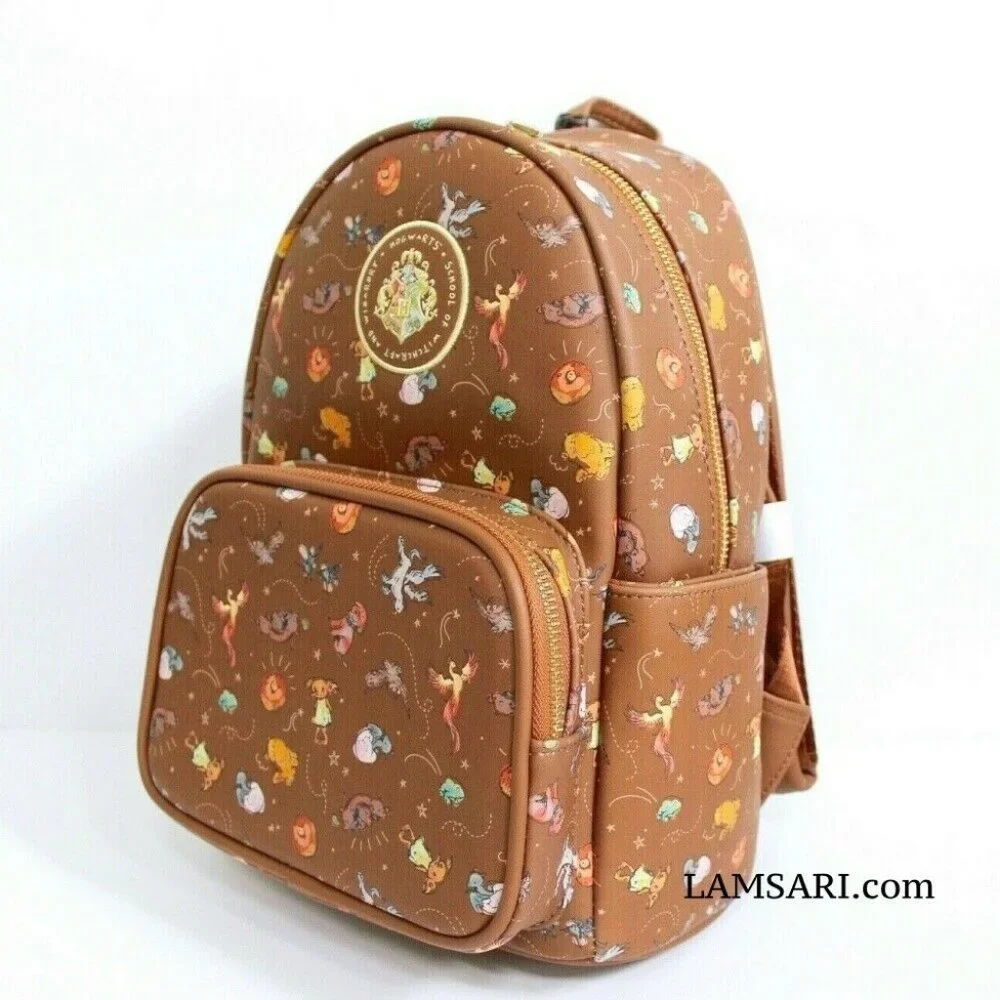 Harry Potter Chibi Creatures Hogwarts School Mini Backpack
